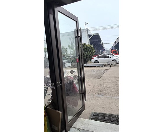 不銹鋼地簧門